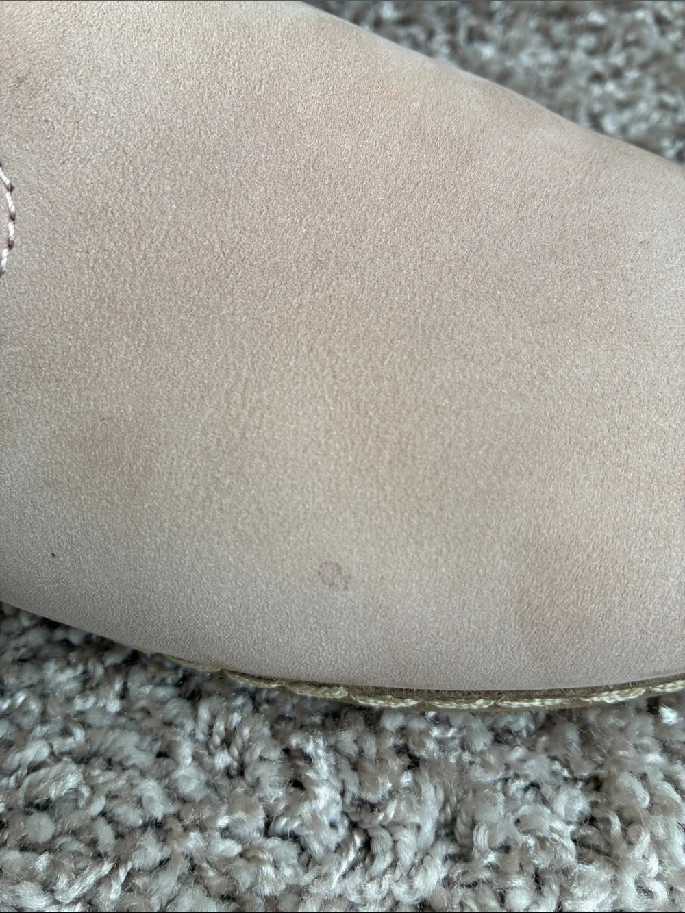 CHARIX Women’s Safari Beige Nubuck Slip-On Loafer size 40 EU